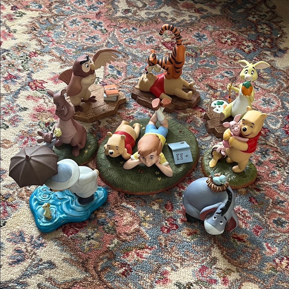 Winnie the Pooh and Friends figurines